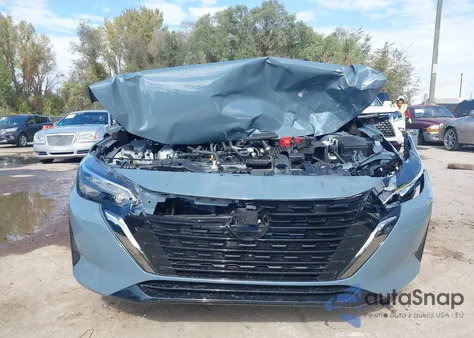 2025 Nissan Sentra Sr из США, поврежденный, VIN 3N1AB8DV0SY345947